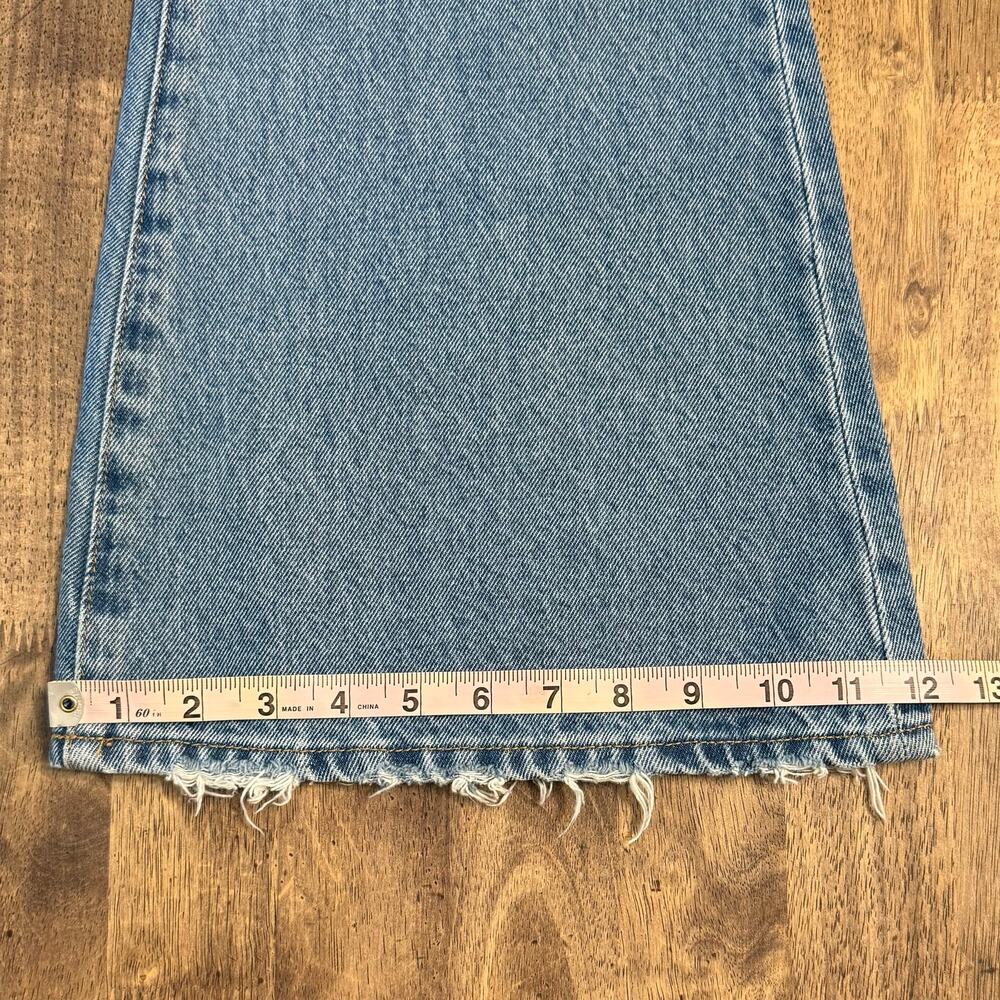 ROLLA’S Jean Eastcoast Flare High-Rise Distressed Denim Blue Women US 26, AUS 8 - Picture 8 of 10